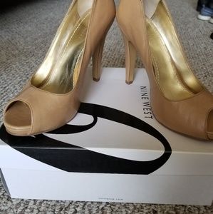 Nine West Peep Toe Pumps